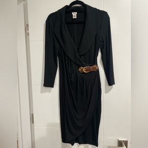 Cach’e Black Dress Size M